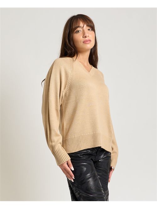 Maglione donna Armani Exchange con scollo a V ARMANI EXCHANGE | XW001335-AF13774U1051